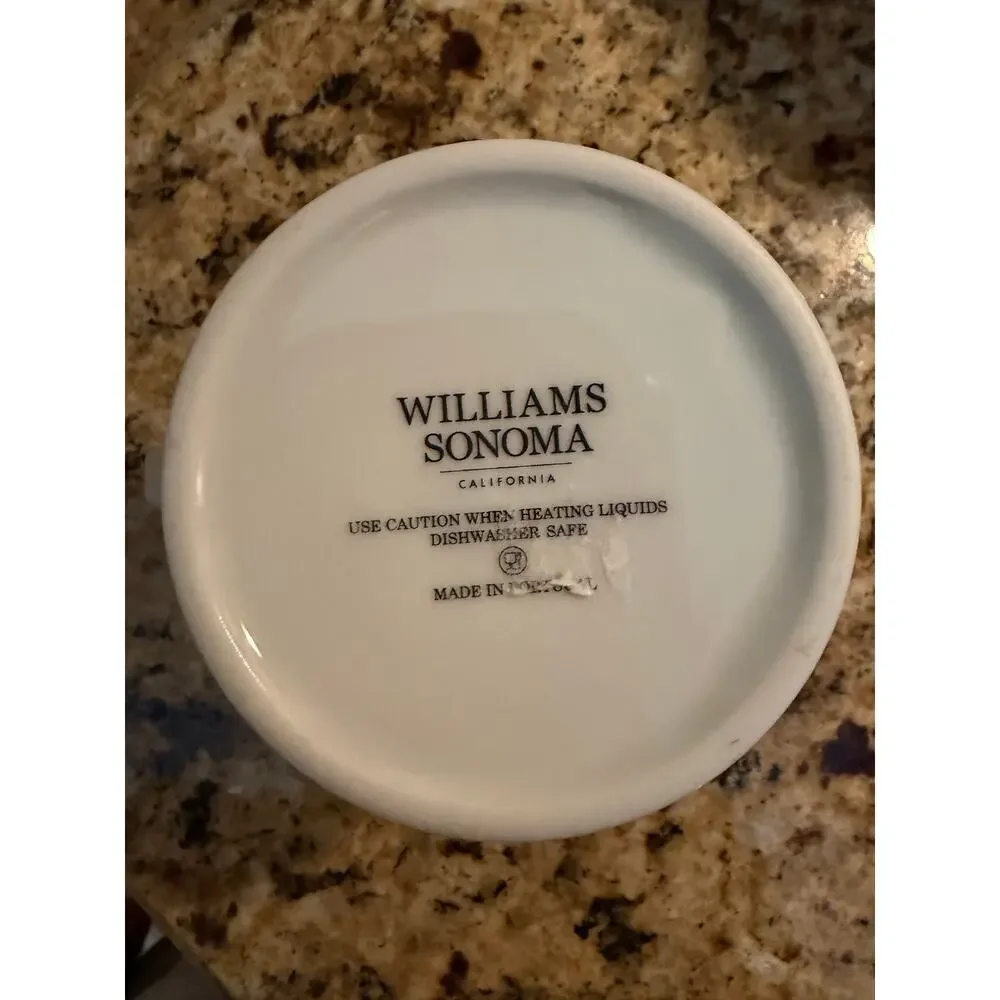 Williams Sonoma Honeycomb Mug